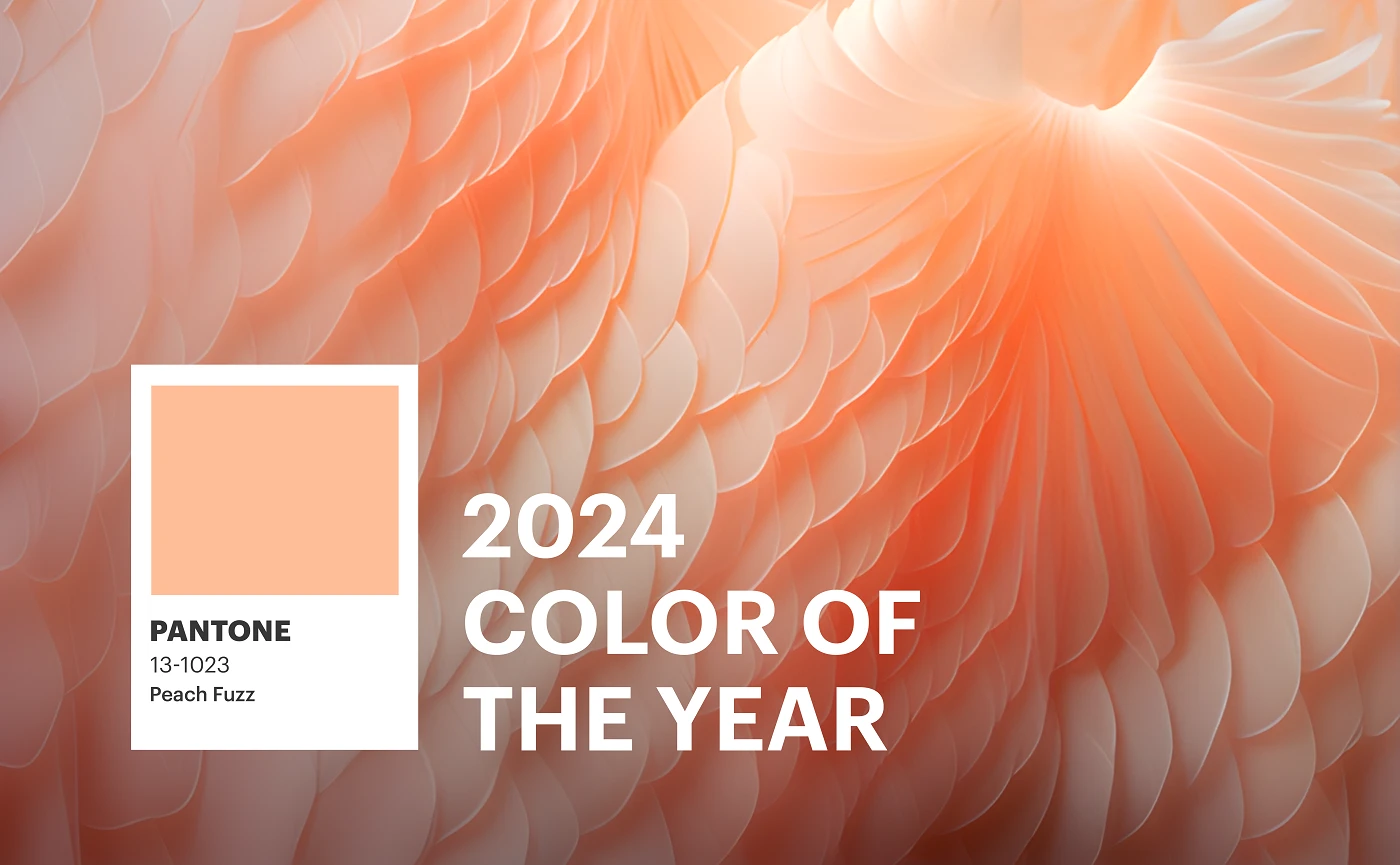 PEACH FUZZ : La couleur tendance de l'année 2024 !