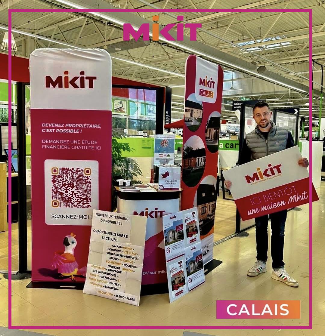 Retrouvez-nous sur Leroy-Merlin Calais et sur Auchan Calais !