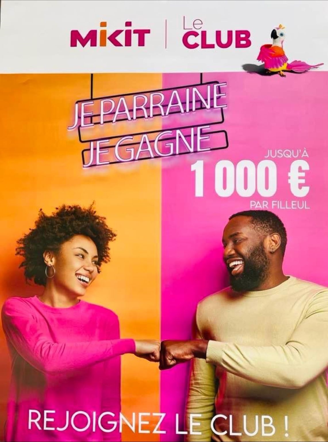 Savez-vous que vous pouvez gagner jusqu'à 1000€ grâce au parrainage?