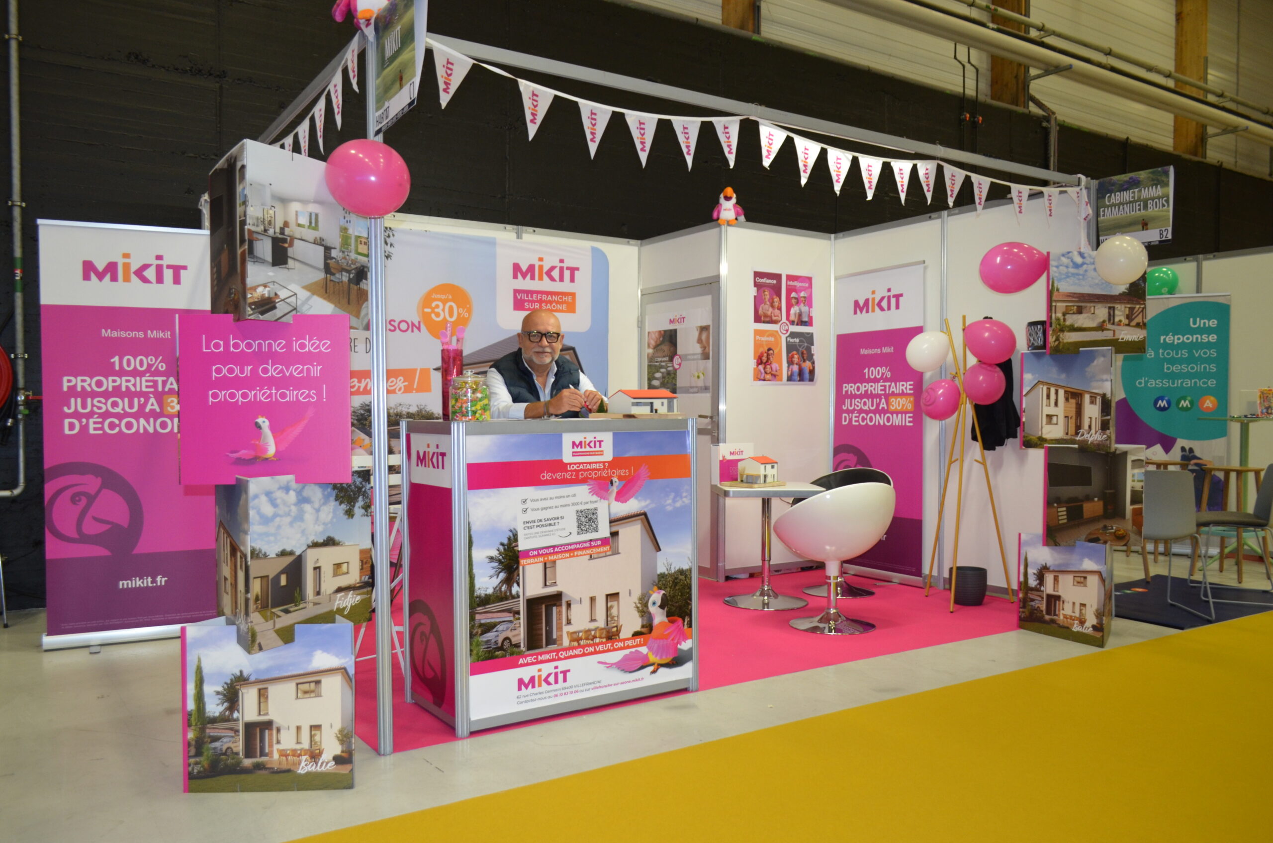 retour en photo sur le salon de l'habitat de Bourg en Bresse