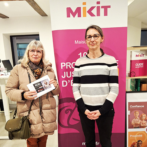 Ils ont gagné en participant au jeu concours organisé chez Bricopro par notre agence Mikit Marlenheim