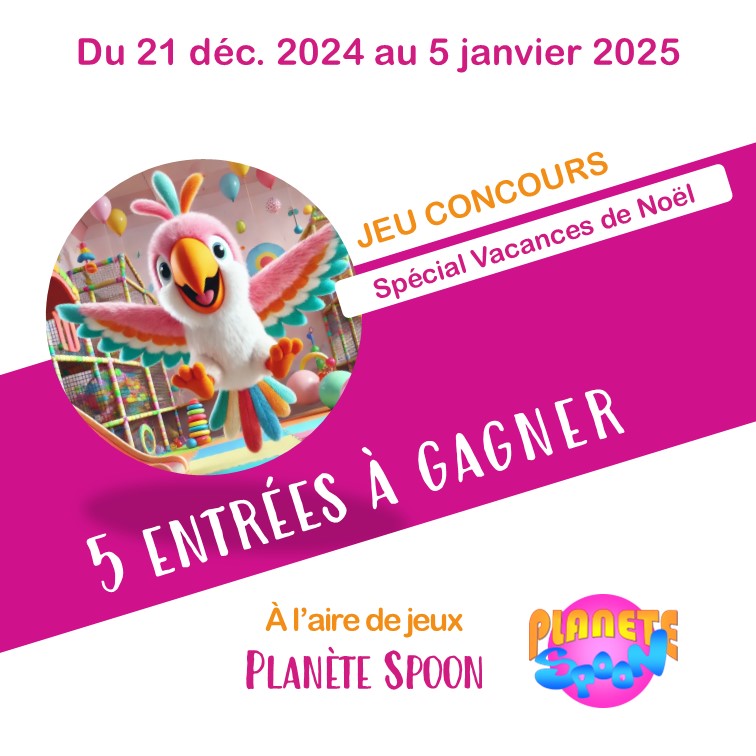 Jeu concours Spécial Vacances de Noël