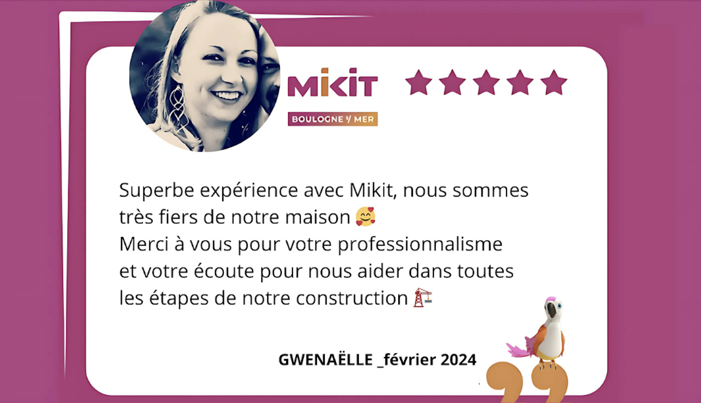 Les avis clients de Mikit Boulogne- sur -mer  - Gwenaëlle en février 2024