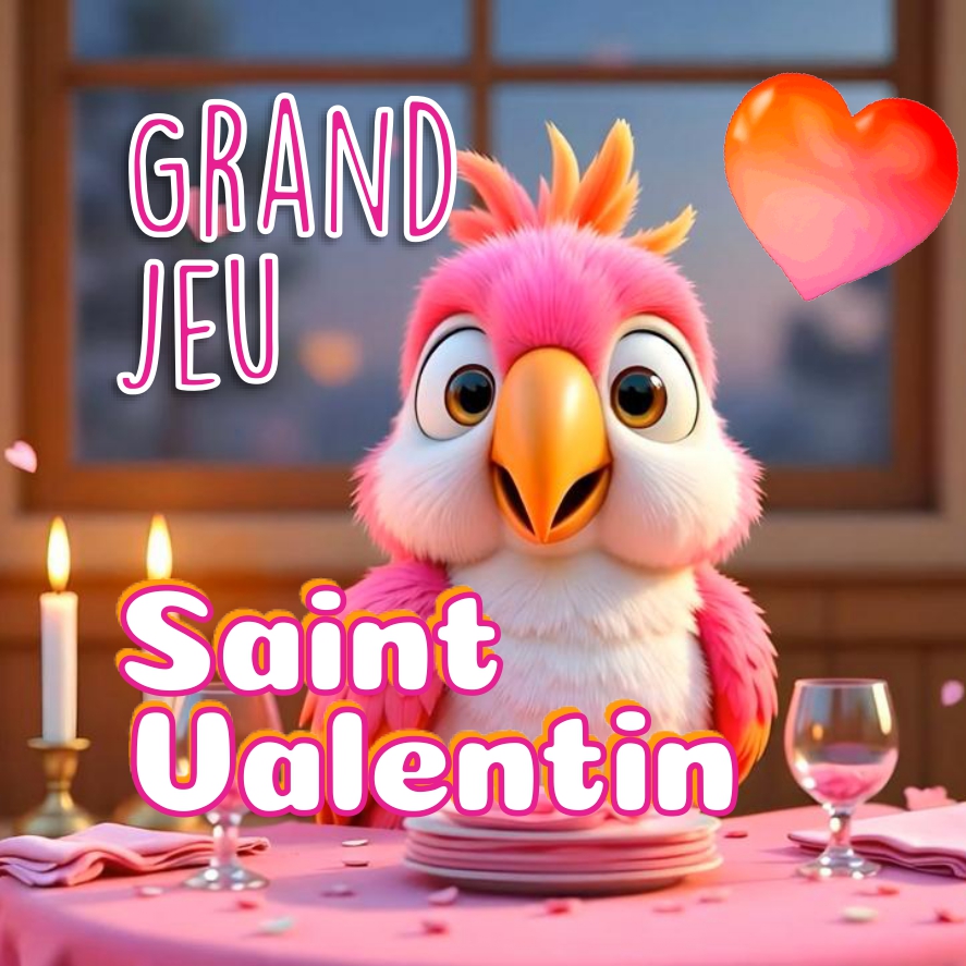 Jeu concours Saint-Valentin 2025